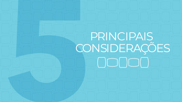 5 Principais considerações